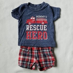 Carters shorts set